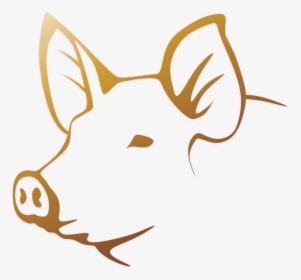 Pork, Porcine, Boar, Animal, Farm, Logo, Head - Pig Farm Logo Design, HD Png Download, Transparent PNG