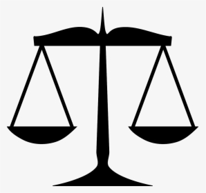 Scales Of Justice Free Vector - Scales Of Justice Clip Art, HD Png Download, Transparent PNG