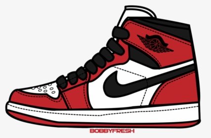 Jordan Nike Logo Clipart Sticker Red White Transparent - Travis Scott Jordan 1 Png, Png Download, Transparent PNG