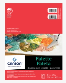 Product Image 02942   							title Jepart Round Paint - Canson Disposable Palette, HD Png Download, Transparent PNG
