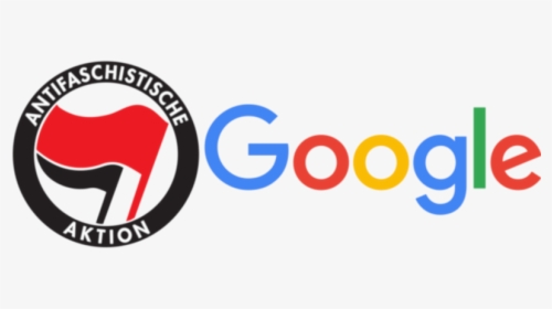 Google And Antifa Logos - Graphic Design, HD Png Download, Transparent PNG