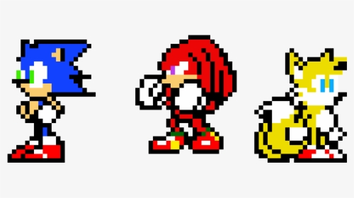 Sonic Heroes Pixel, HD Png Download, Transparent PNG