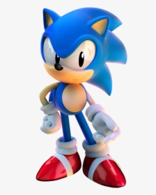 Classic Sonic Png - Classic Dreamcast And Modern Sonic, Transparent Png, Transparent PNG