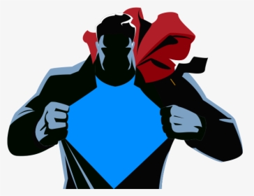 Superman Open Shirt, HD Png Download, Transparent PNG