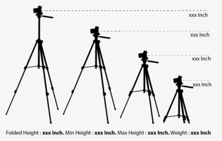 Silhouette Camera Tripod - Video Camera, HD Png Download, Transparent PNG