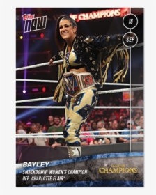 Smackdown Women’s Champion Bayley Def - Poster, HD Png Download, Transparent PNG
