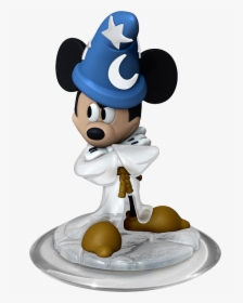 Character Fantasia Infinite Sorcerer S Apprentice Mickey - Disney Infinity Mickey Mouse Sorcerer Apprentice Crystal, HD Png Download, Transparent PNG