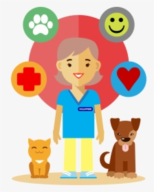 Pet Therapy Big Image - Transparent Veterinarian Clipart, HD Png Download, Transparent PNG