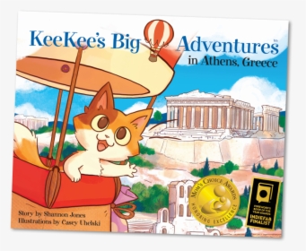 Keekee Athens, Greece Picturebook - Keekee's Big Adventures Books, HD Png Download, Transparent PNG