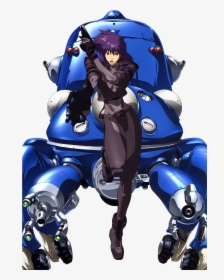 Motoko Kusanagi Sac - Ghost In The Shell Stand Alone Complex Art, HD Png Download, Transparent PNG