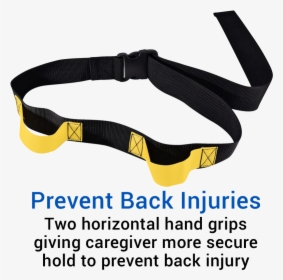 Secure® Two Hand Grip Gait Belt - Strap, HD Png Download, Transparent PNG
