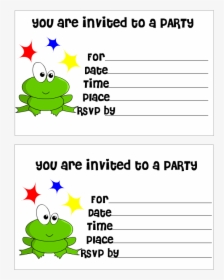 Printable Birthday Invitations, HD Png Download, Transparent PNG