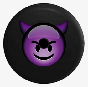 Purple Transparent Devil Emoji, HD Png Download, Transparent PNG