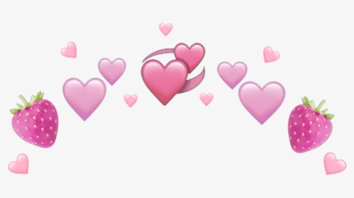 #emoji #emojistickers #emojicrown #stickers #crown - Light Pink Heart Emoji, HD Png Download, Transparent PNG
