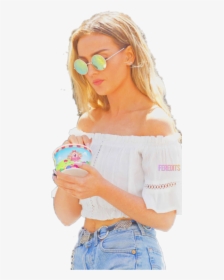 Transparent Perrie Edwards Png - Perrie Edwards Eating, Png Download, Transparent PNG