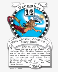December Sixteenth, Hans Christian Andersen’s Fairy - Illustration, HD Png Download, Transparent PNG