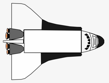 Nave - Space Shuttle Free Clipart, HD Png Download, Transparent PNG