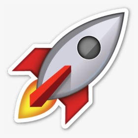 Rocket Emoji Iphone, HD Png Download, Transparent PNG