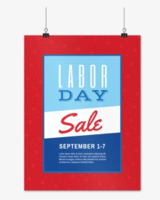 Classic Labor Day Sale Poster Template Preview, HD Png Download, Transparent PNG