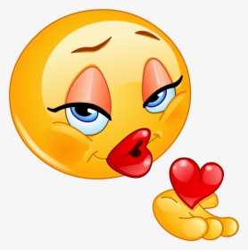 Heart In Hand Emoji 60 Decal - Kiss Emoji, HD Png Download, Transparent PNG