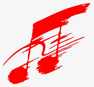 Clip Art Red Music Notes, HD Png Download, Transparent PNG