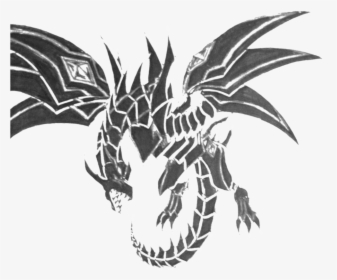 Collection Of Free Drawing Dragon Dark - Red Eyes Darkness Dragon Drawing, HD Png Download, Transparent PNG