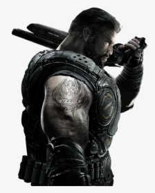 Dizzy Dom Marcus - Dominic Santiago Gears Of War 3, HD Png Download, Transparent PNG