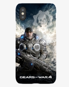 Iphone X Snap Case Gloss - Gears Of War 2, HD Png Download, Transparent PNG