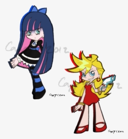 Transparent Cappy Png - Panty And Stocking Drawing, Png Download, Transparent PNG