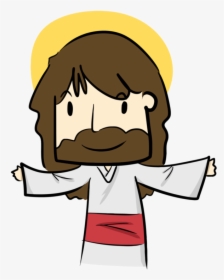 Thumb Image - Jesus Cartoon Transparent Background, HD Png Download, Transparent PNG