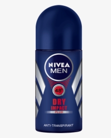 Deodorant Png - Nivea Roll On Dry Impact, Transparent Png, Transparent PNG