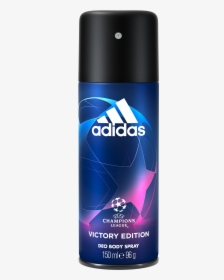 Adidas Uefa Champions League Victory Edition Deodorant - Adidas Victory Edition Deo Body Spray, HD Png Download, Transparent PNG