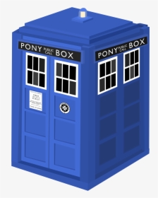 Transparent Doctor Who Tardis Png - Mlp Doctor Whooves Tardis, Png Download, Transparent PNG