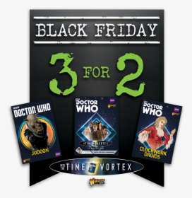 Black Friday Doctor Who Offers - Printing, HD Png Download, Transparent PNG