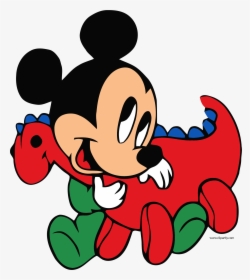 Mickey Clipart - Mickey Mouse Baby Red, HD Png Download, Transparent PNG