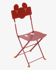 Chaise Bistro Enfant Coquelicot - Bistro Metal Folding Chair Fermob, HD Png Download, Transparent PNG