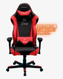 Picture - Dxracer Racing Oh Re0 Nr Black Red, HD Png Download, Transparent PNG