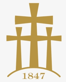 Thousand Sunny Png -calvary Church Logo Gold Even Wider - Cross, Transparent Png, Transparent PNG