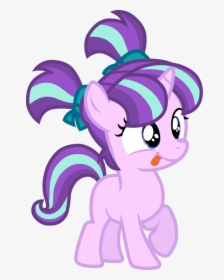 Starlight Glimmer - Mlp Filly Starlight Glimmer Vector, HD Png Download, Transparent PNG