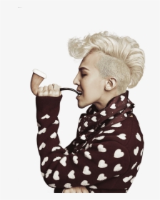 Picture - G Dragon Blonde Mohawk, HD Png Download, Transparent PNG
