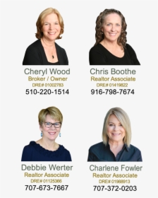 Wood Real Estate Agents Cheryl Wood, Chris Boothe, - Photo Caption, HD Png Download, Transparent PNG