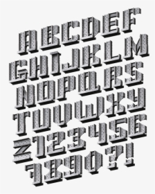 Metal Typesetting Font, HD Png Download, Transparent PNG