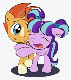6e9l0gn - Sunburst And Starlight Glimmer Filly, HD Png Download, Transparent PNG