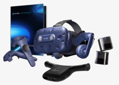 Htc Vive Vr Headset With Controllers, HD Png Download, Transparent PNG