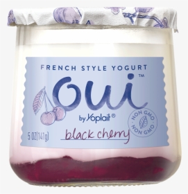 Oui Yogurt Black Cherry, HD Png Download, Transparent PNG