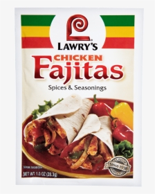 Chicken Fajitas - Lawry's Chicken Fajita Seasoning, HD Png Download, Transparent PNG