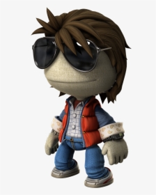 Little Big Planet 3 Marty Mcfly, HD Png Download, Transparent PNG