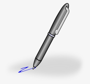 Pen Clipart Fountain Pen - Ballpen Clipart, HD Png Download, Transparent PNG