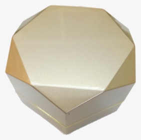 Single Ring Box Octagon Gold New , Png Download, Transparent Png, Transparent PNG