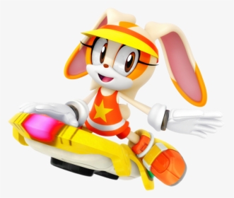 Cream The Rabbit Sonic Riders Render Deviantart, HD Png Download, Transparent PNG